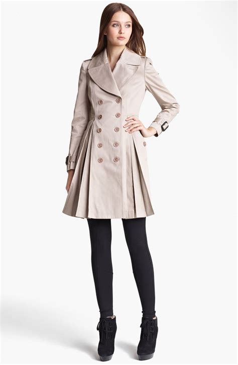 burberry trench coat review|Burberry pleated trench coat.